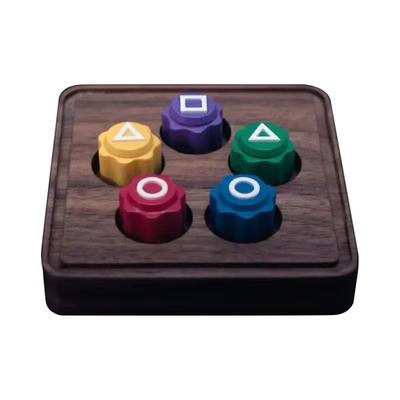 3d Printing Calamari Game Dice Party Game Props Square Circle Triangle Printing Bar Games Party Props Korean Film Play Game