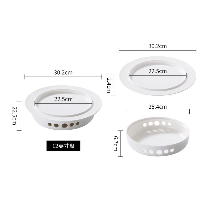 Candle Warmer Ceramic Serving Plate