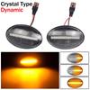 2Pcs Car Dynamic LED Side Marker Lihgt Turn Signal Lamp For Opel Corsa B C Astra F Combo B C Meriva A Car Accessories