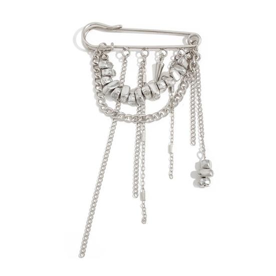 

Женская брошь-булавка с кисточкой, джинсовый браслет на щиколотку, украшение, элегантный аксессуар из искусственного жемчуга, цепочка, булавка с кисточкой для джинсовых курток, пальто, свитеров, рубашек