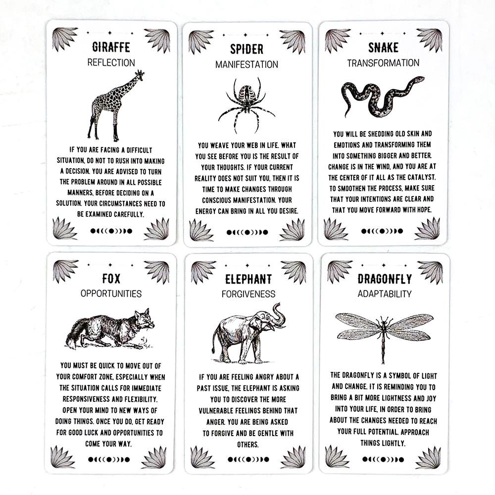 Oracle Cards A 54 Cards Deck English Version For Fortune-telling Party Board Game Card Deck Fate Divination Board Playing Game