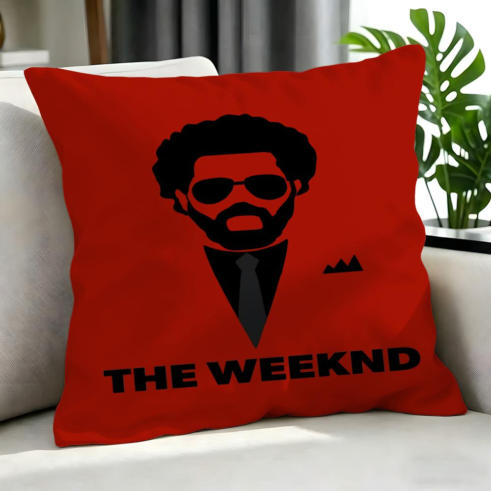 singer The Weeknd Cushion Cover Cushion Cover Set Pcs x x x Pillowcase Decorative Sofa Home Decor