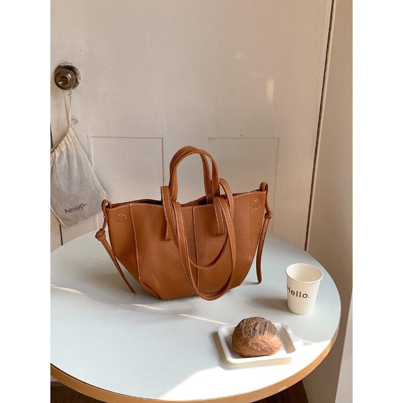 

Мягкая сумка-пилот большой вместимости женская сумка-крылья для поездок на работу женская сумка для офисных работников новая сумка через плечо женская коричневый