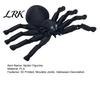 Halloween Party Decoration 3D Printed Articulated Spider Figurine, Flexible Joint Black Durable Statue, Collectible Gothic Ornament for Home