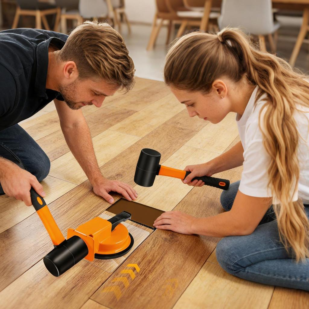 Floor Gap Repair Tool Suction Suction Cup Professional-Grade Seamless Joint Tool Suitable for Floor Installation Projects