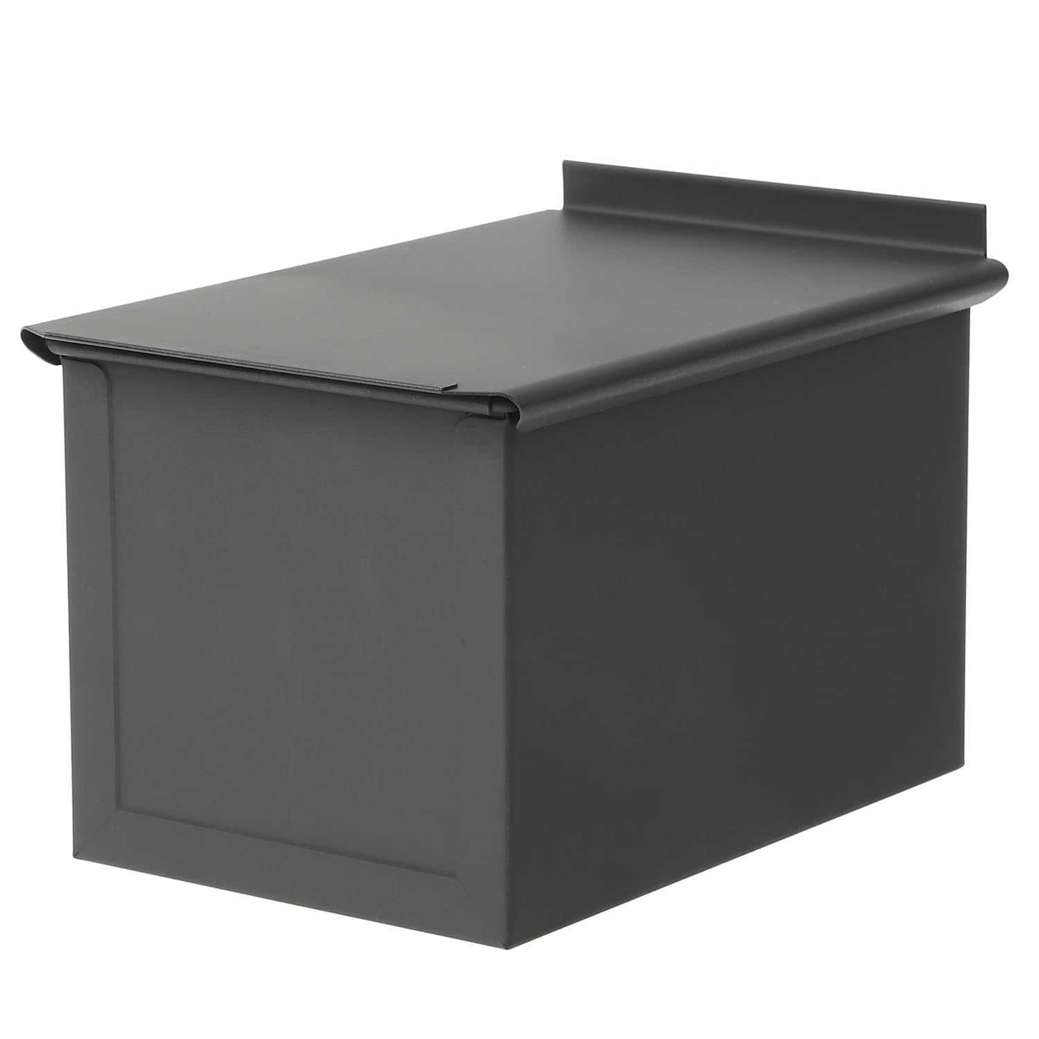 

Сделано в Японии, Матовая черная силиконовая форма для хлеба (с крышкой, плоский тип) (Вместимость 1,5 буханки [Прямоугольная])