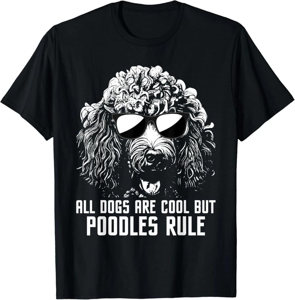 Alle Hunde sind cool, aber Pudel sind die Besten - Welpenbesitzer Hundeliebhaber Geschenk Unisex T-Shirt