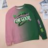 Kids Fashion Round Neck Bad Witch Printed Casual Sweatshirt