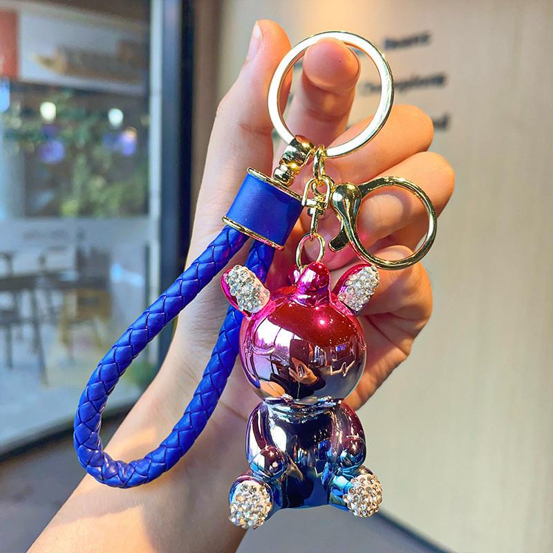 Unicorn Delightful Resin Keychain With Sparkly Rhinestones For Various Celebrations