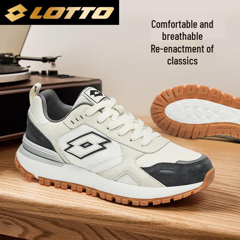 

LOTTO Men s 8817 Retro Mesh Casual Sneakers 43