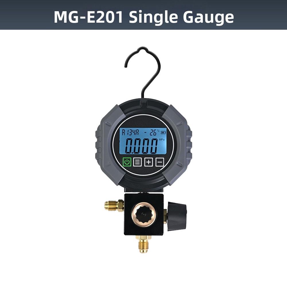 0-6000 KPa Digital Manifold Pressure Gauge, Electronic Air Conditioner Pressure Leak Tester, Refrigerant-Vacuum Pressure Gauge