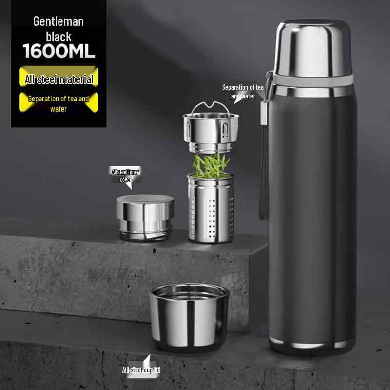 Large Capacity Stainless Steel Insulated Tea Thermos