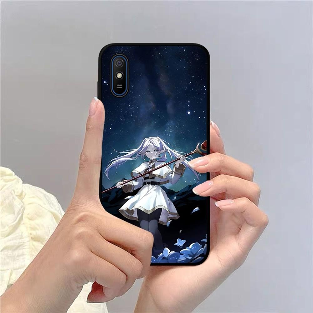 

Hot Japan Anime Frieren Phone Case For Redmi 5 6 7 8 9 10 Plus Pro 6 7 8 9 A GO K20 K30 K40 Pro Plus F3 Fundas Redmi 4X