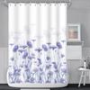 Mount Fuji Shower Curtain Japan Famous Landscape Cherry Flower Mountains Abstract Scenery Shower Curtains For Bathroom