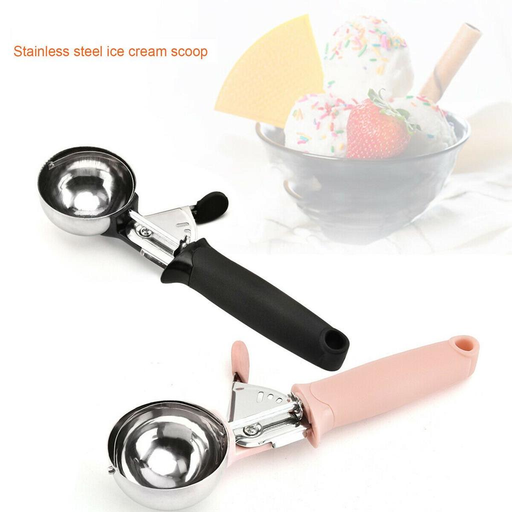 Ball Spoon Ice Cream Scoop Mashed Potato Melon Fruit Food Spoon Non-Stick J Ball Spoon Ice Cream Scoop Mashed Potato Melon Fruit Food Spoon Non-Stick J