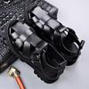 Summer Gladiator Sandals New Breathable Casual Men Genuine Leather Sandals Hollow Beach Shoes Men Black Sizes 38-48 Sandals