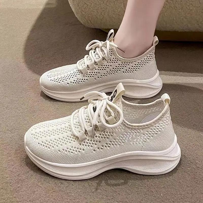 High on Platform Running Shoes for Women Y2k Fashion Designer Luxury Vulcanized Shoe Casual Original Cheap Offer Woman Footwear