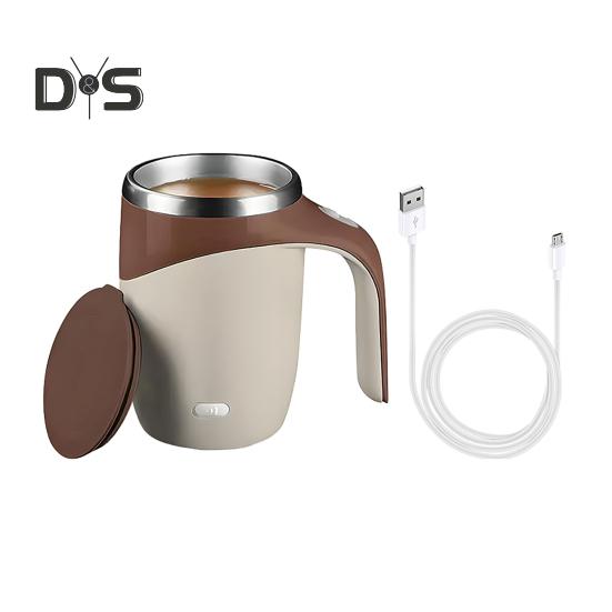 

Автоматическая магнитная кружка для помешивания кофе 400 мл Магнитная чашка для смешивания молока Быстроохлаждающаяся автоматическая кружка для помешивания кофе для какао Надежный магнитный кофе кофейный