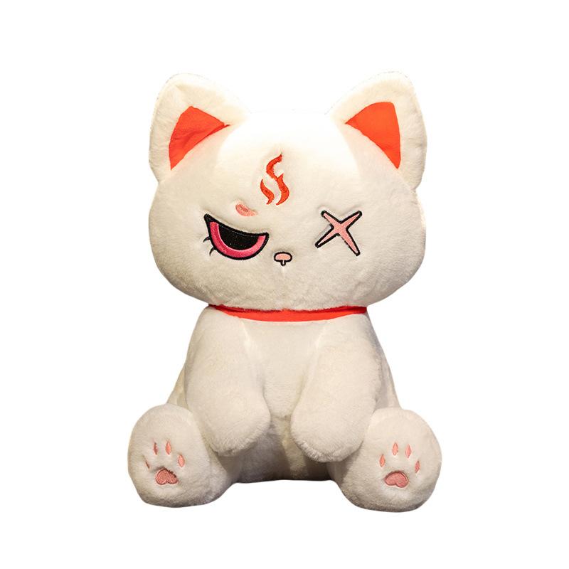 Cute Halloween Dark Pirate Cat Doll Girl Heart Cat Plush Toy Doll Pillow Gift Premium Durable Quality Useful Practical
