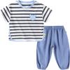 Dudu Family Kids Summer Short Sleeve & Mosquito Repellent Pants Set