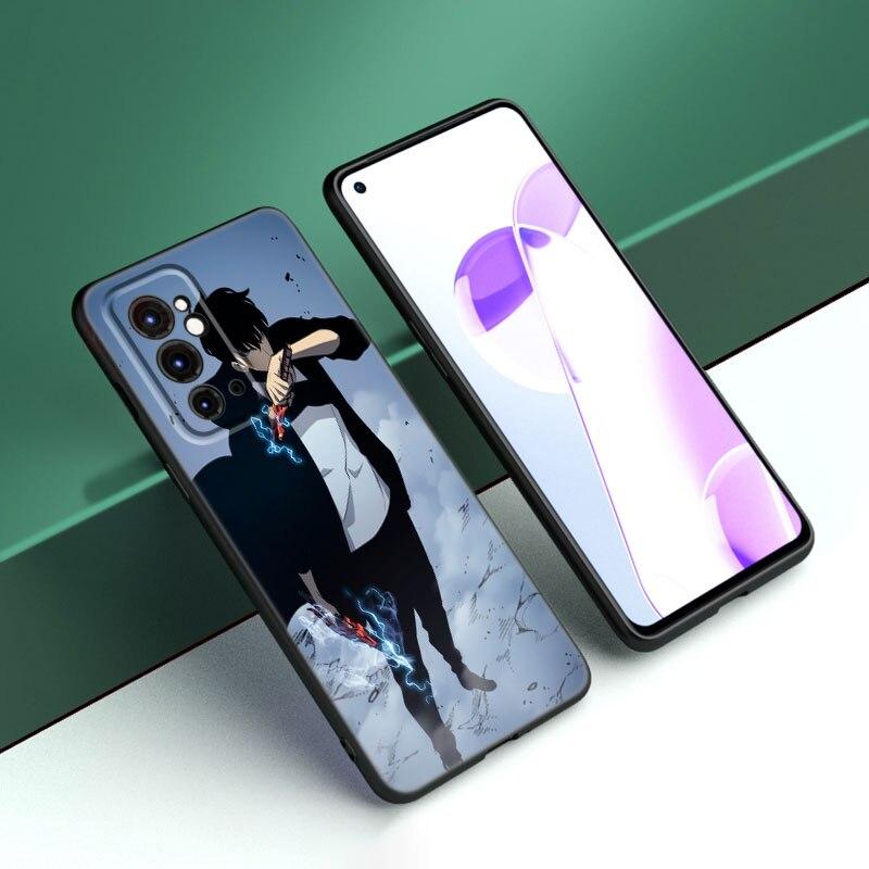 Anime Solo Leveling Phone Case For OnePlus 7T 8T 9RT 10R Pro 6T Nord 2T CE2 N10 N20 N100 N200 ACE 5G Soft TPU Black Cover