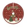 Christmas Tree Skirt New Greentown Cartoon Tree Skirt 90CM Digital Printing Christmas Creative Decoration Tree Fence