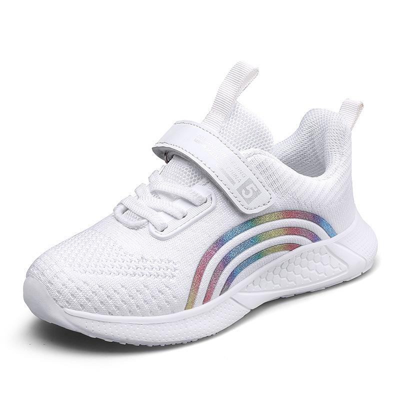 Red Trainers Shoes Kids Girls Comfortable Platform Girl Sports Shoes Children's Running Sneakers