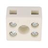 5Pcs High Quality Wire Connector 2 Position 5 Hole Ceramic Wiring Terminal Block