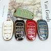 Soft Tpu Car Key Fob Protector Skin Case Cover For Hyundai Sonata Tucson Santa Fe Hybrid Nx4   Remote 6 Buttons Keychain