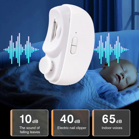 Portable Electric Nail Clipper Kids Adults Seniors Manicure File Fingernail Cutter Polisher Automatic Baby Nail Trimmer with LED Light