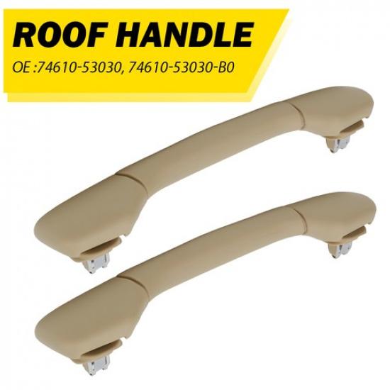 

Front + Rear Inner Roof Ceiling Pull Handle Grab For Lexus IS300 IS350 2006-2013