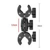 Quick Release Camera Mounts Clamps Adjustable 360° Rotation Camera Handlebar Mount Universal Ball Mount Adapter