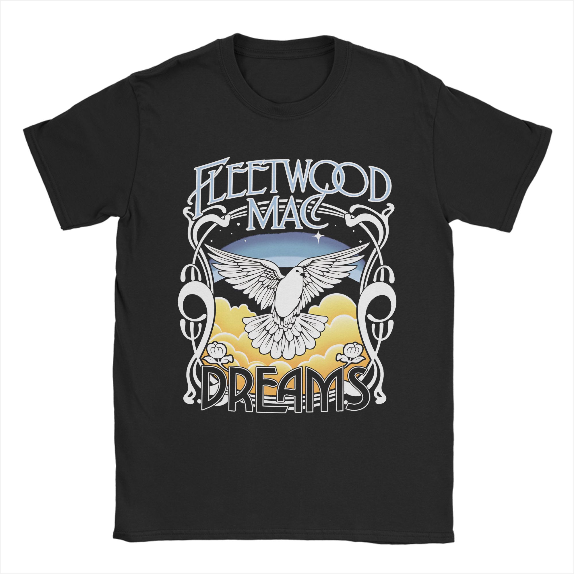 

Fleetwood Mac T Shirt Summer Fashion T Shirts Man 100 Cotton ONeck Plus Size 5XL Clothes Short Sleeves Y2K Fun Tshirt 4XL