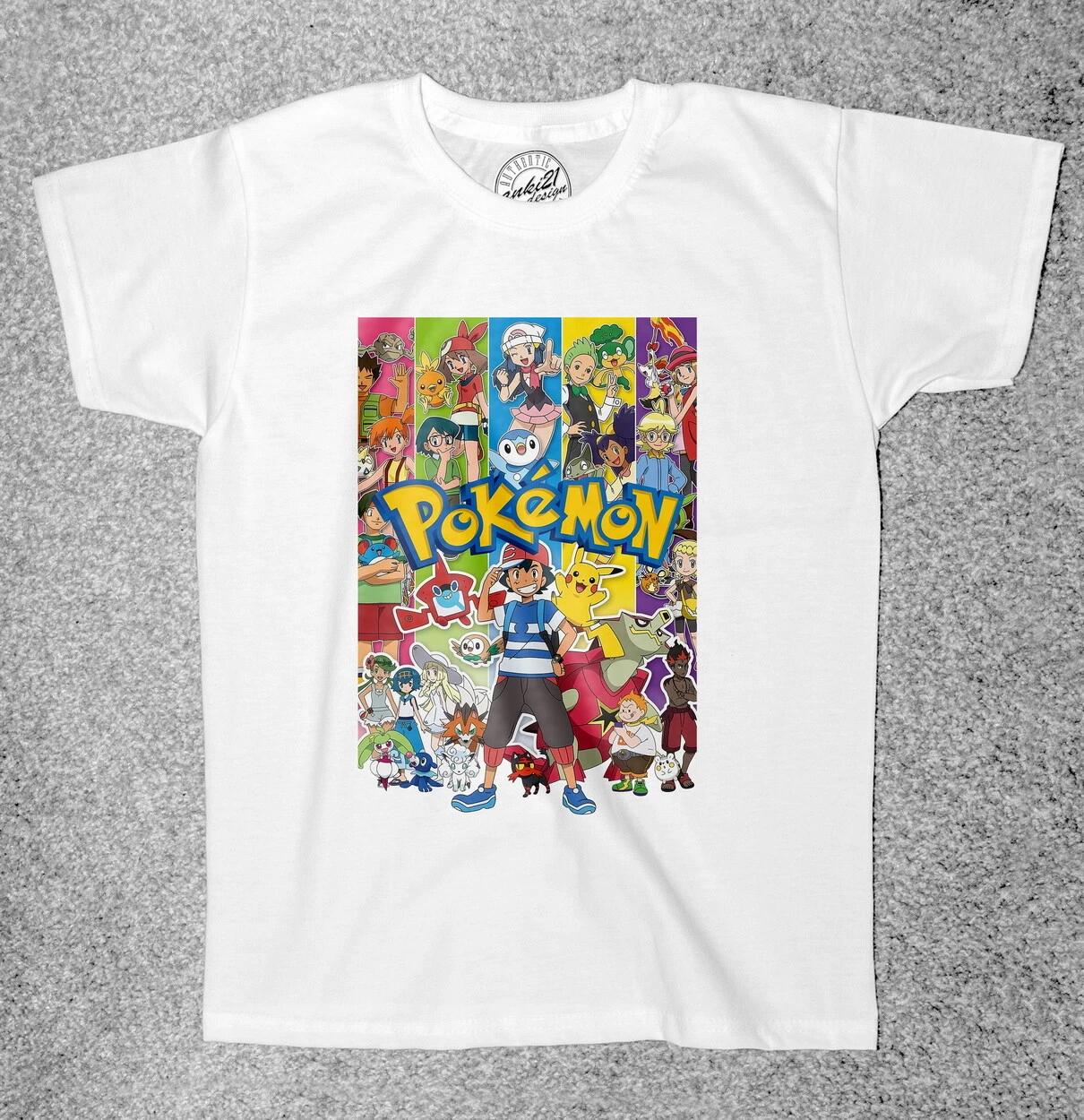 

Pokemon 004 Childrens/Kids Adult t shirts/t-shirts 130