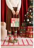 Christmas Gift Box: Women's Cute Cartoon Mid-Calf Socks for Autumn/Winter - Perfect for Girlfriends