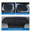 1-5PCS Car Window Sunshade Cover Sun UV Protection Auto Front Rear Black Window Curtain Side Glass Mesh Sunshades Accessories