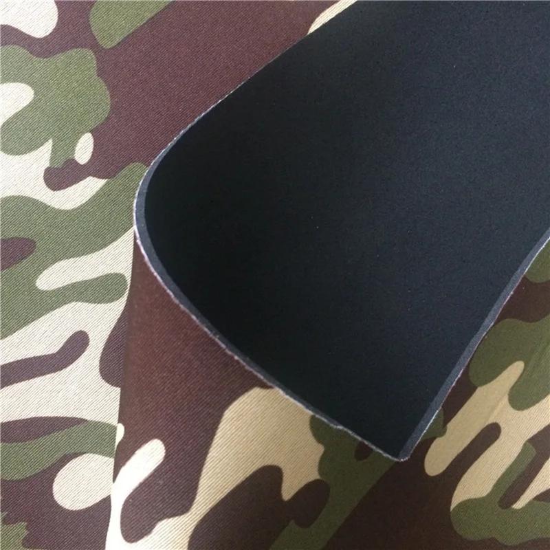 Colorful SBR Neoprene Diving Fabric Stretch Single Sided Bonded Cloth Waterproof Pad Mouse Diving Shock Protection Wetsuits 2mm