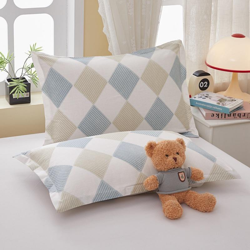 2pcs Floral Pattern Cotton Pillowcase Without Pillow Core, Comfortable Soft Pillow Covers, for Home Bedroom Living Room Decor, 19*29inch