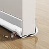 1pc 93cm/36.61in Soundproof Door Bottom Sealing Strip Insect Prevention Self-adhesive Draught Excluder Home Weather Stripping