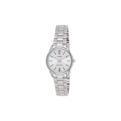 STANDARD Series Classic Pointer Series Fashionable Retro Simple Waterproof Quartz Movement Stainless Steel Strap Japanese and LTP-V005D-7B