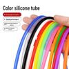 Colored Food-Grade Silicone Tubing: Tear-Resistant, Odorless, High-Temperature Water Hose (ID: 2/3/4/6/8/10mm)