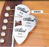 0.3mm Alice Metal Guitar Picks Durable Stainless Steel Professional Bass Ukelele Guitar Picks Electric Guitarra Accesorios