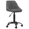 Day and Night - Day and Night Dark Grey Velvet Office Chair