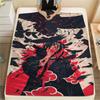 Itachi Uchiha Indoor Relax Printed Flannel Blanket, Warm Daily Cover for Bedroom, Furniture Use and Outdoor Picnic.-TING