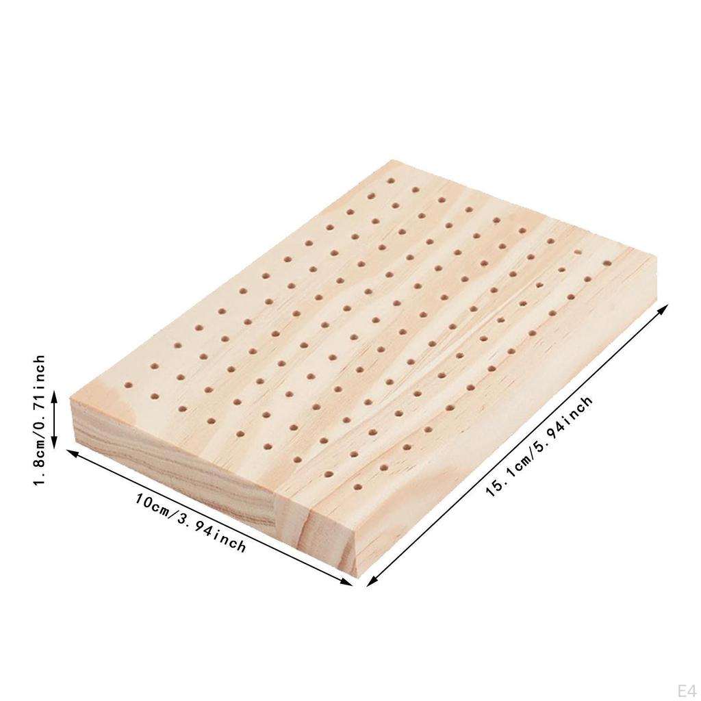 Soporte de madera para brochetas, bandeja para servir aperitivos, palillos y tablero para cumpleaños