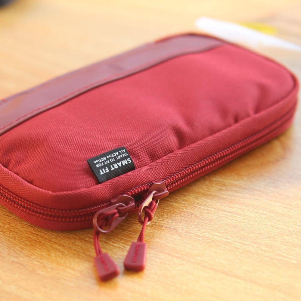 Stationery Organize Simple Pencil Case Oxford Cloth Desktop Storage Bag  School Supplies