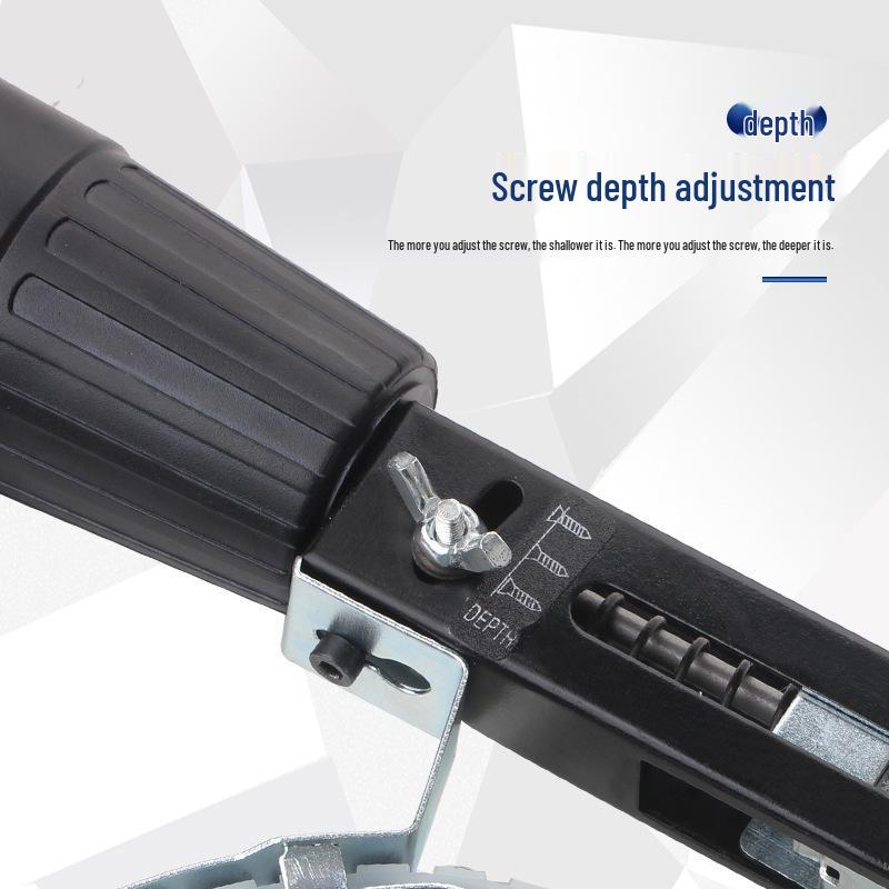 Lithium Battery Automatic Chain Screwdriver with Nail Feeder & Belt Converter.