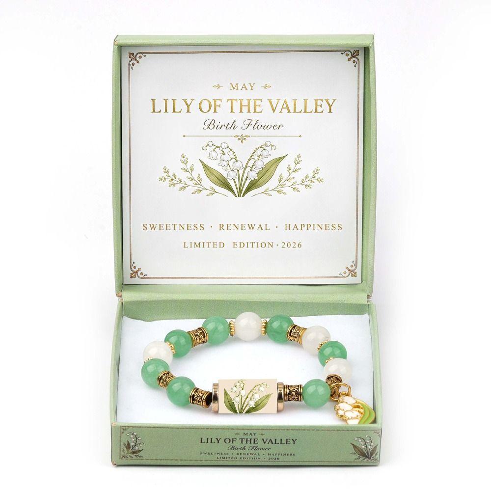 Elastic Hummingbird Bracelet with Pendant Beaded Bracelet Metal Tube Crystal Bracelet Party Favors