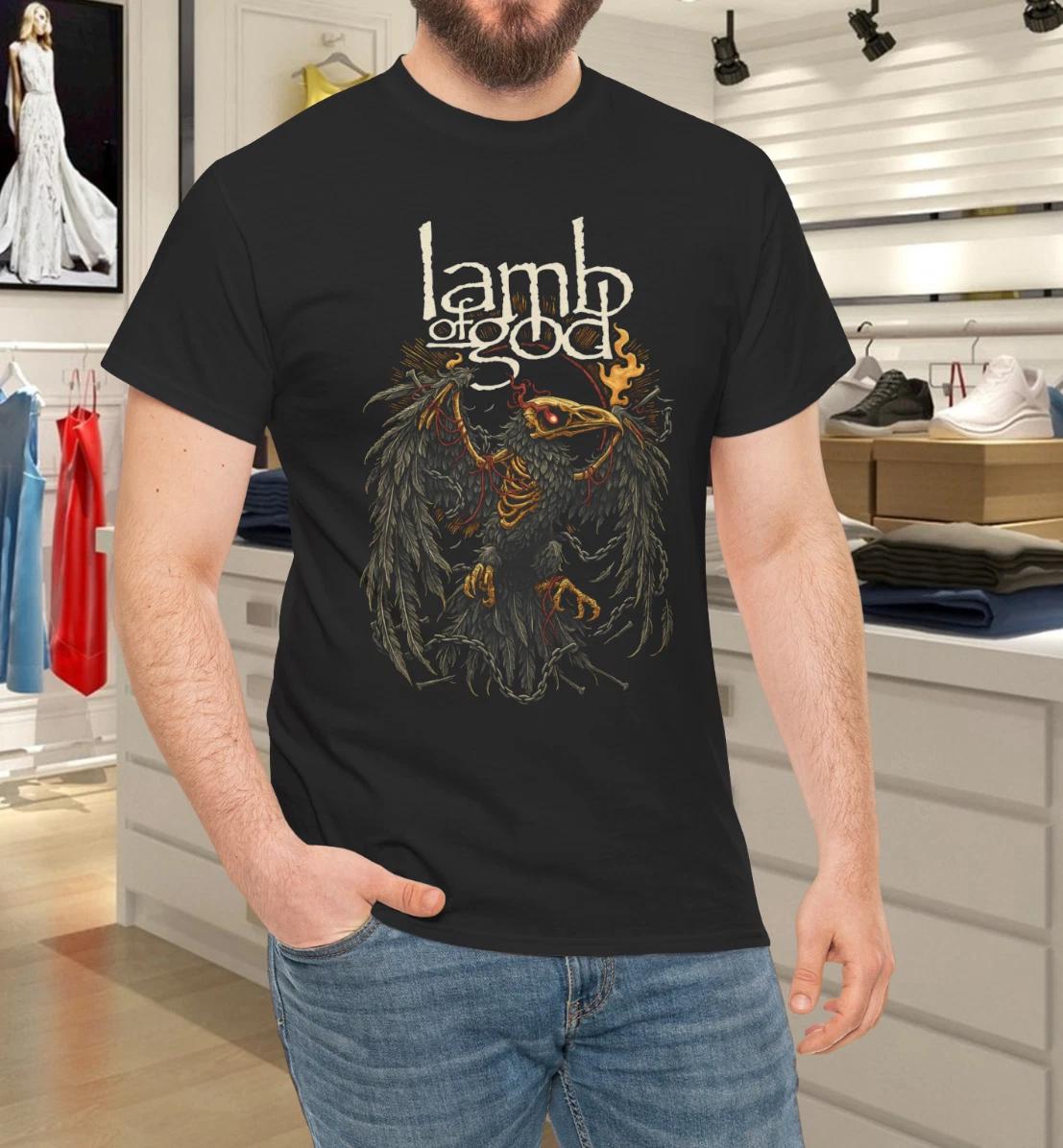 Концертная футболка Lamb Of God 2022 4XL