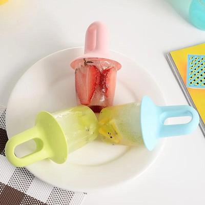 Kitchen Creative DIY Ice Cream Popsicle Molds Portable Food Grade Popsicle Molds Summer Food Supplements Accessories Tools